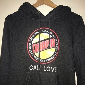 Grey California hoodie